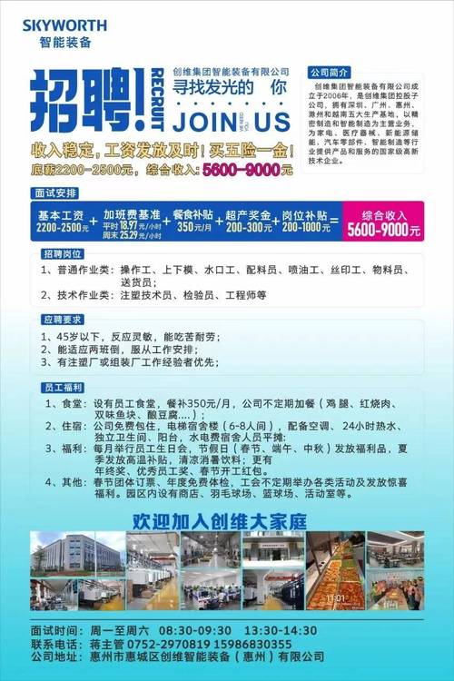 深圳豪利士最新职位招聘启事