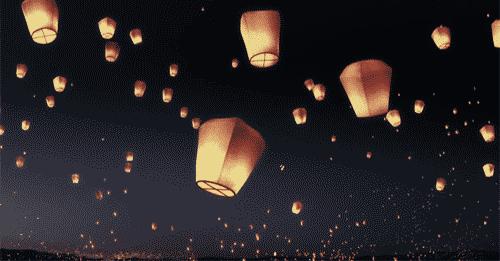 中秋动态问候图片,月圆之夜,温馨祝福送上 🌕✨